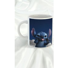 Sartre Art "stitch Film Versiyon" Özel Tasarım Porselen Kupa Bardak