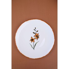 Tabak Evi Porselen Azelya Düz Tabak 19,50CM Aly2 Tekli