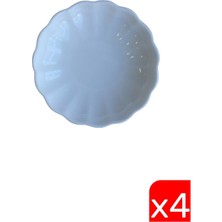 Kütahya Porselen Bone Luz Krem Kase 8cm 4 Lü BNLZF08KS00