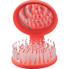 Proco Beauty Makaron Extensıon-Üç Boyutlu 3D Esnek Aynalı Çanta Boy Saç Fırçası-Kaynak Saçlara Özel