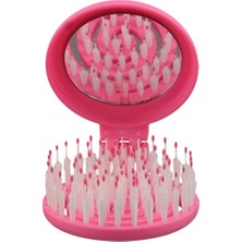 Proco Beauty Makaron Extensıon-Üç Boyutlu 3D Esnek Aynalı Çanta Boy Saç Fırçası-Kaynak Saçlara Özel