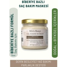 Yoğun Besleyici & Onarıcı Doğal Saç Maskesi, Kuru ve Yıpranmış Saçlar Için Bitkisel Bakım – 75 ml