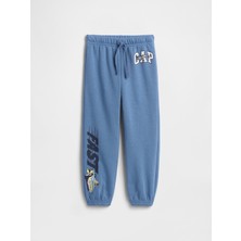 Gap Erkek Bebek Mavi Relaxed Pull-On Logo Jogger Eşofman Altı