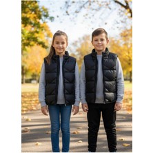 Yusgos Unisex Kız/erkek Bebek Çocuk Cepli Şişme Dolgulu Yelek (2-15 Yaş)