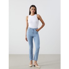 Lc Waikiki Yeni Sezon Straight Fit Kadın Jean Pantolon