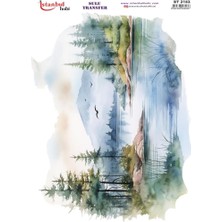 E Hobici Sulu Transfer Kağıdı 25X35CM ST-2153