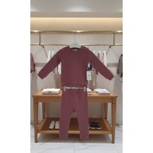 Kidzes Raporlu Düğme Detaylı Pamuklu 2'li Bebek Takımı (Unısex)