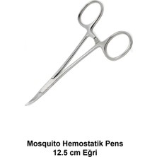 Labolist Mosquito Hemostatik 12.5 cm Pens Eğri