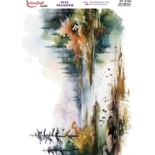 E Hobici Sulu Transfer Kağıdı 25X35CM ST-2154