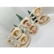 24 K Saf Altın Fincan El Yapımı