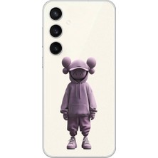 Dali Design Samsung Galaxy S23 Uyumlu Şeffaf Kılıf No Face 4 Tasarımlı