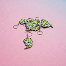 3D Tasarım Elsa Anahtarlık