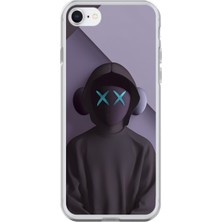 Dali Design iPhone 6s Plus Uyumlu Şeffaf Kılıf No Face 2 Tasarımlı