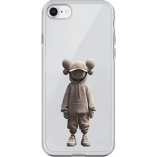 Dali Design iPhone 6s Uyumlu Şeffaf Kılıf No Face 3 Tasarımlı