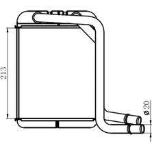 Oris Orıs KVW016026 Kalorifer Radyatörü Brazing T5I 213X180X26 7H1819031