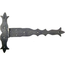 Ayder Timya Antika Tarz Dekoratif Pirinç Kuyruklu Dövme Menteşe - 251x393 mm, Oksit TG/Tmya1395 217413