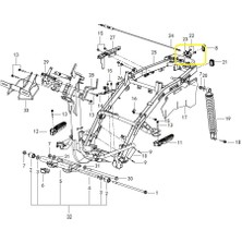 Qj ATR125 Sele Kilidi