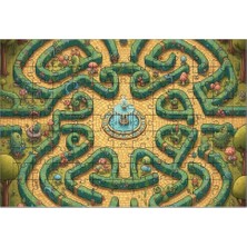 El Emeği Renkli Labirent Puzzle Yapboz 99 Parça