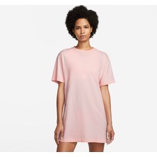 Nike Essential Pembe Bol Kalıp Kadın Elbise CJ2242-610