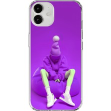 Dali Design iPhone 12 Mini Uyumlu Şeffaf Kılıf No Face 6 Tasarımlı