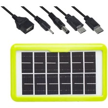 Pazarcan ZO-717 Güneş Panelli Şarj Ünitesi