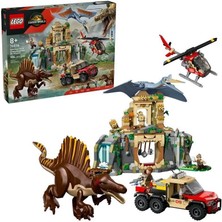 76976 LEGO Jurassic World Spinosaurus ve Quetzalcoatlus 984 Parça +8 Yaş