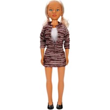 6588 Sun-Sabc-Dzm-Mnk-Bebek Clara Classıc Walkıng Doll 80CM