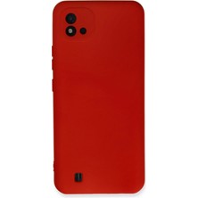 Pazarcan C11 2021 Kılıf Nano Içi Kadife Silikon - Kırmızı