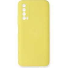 Pazarcan P 2021 Kılıf Nano Içi Kadife Silikon - Sarı