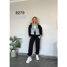 Bonibon Butik Kadın Kaliteli Lüks Giyim Yüksek Bel Jogger Spor Eşofman Takımı