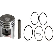 Hyundai Motorlu Tırpan Piston Segman Hyundaı HYX440 40MM Orjinal