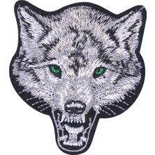 Yta Grup Aplike Ütü Ile Yapışan Kurt Yeşilgöz Arma 7x6 cm