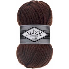 Alize Süperlana Maxi 5 Adet 26 Kahverengi El Örgü Ipliği