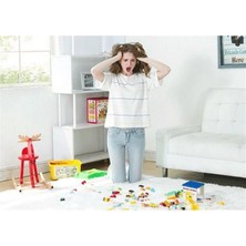 Go İthalat Pratik Taşınabilir Pembe Oyuncak Toplama Örtüsü Oyun Parkı Hurcu (5250)