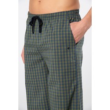 Cacharel Erkek Dokuma Pijama Tek Alt 2240/YEŞIL 3