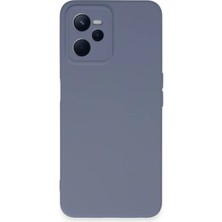 Pazarcan C35 Kılıf Nano Içi Kadife Silikon - Gri