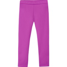 Lovetti Açık Mor Kız Çocuk Içi Peluş Extra Kalın Kışlık Tayt