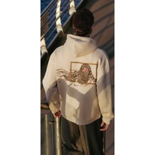 Javem Horizon Oversize Sweatshirt Unisex Stone