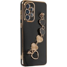 Pazarcan Galaxy A33 5g Kılıf Esila Silikon - Siyah