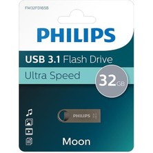 Pazarcan Moon Serisi 32GB USB 3.1 Hızlı Metal Flash Bellek (FM32FD165B/00)