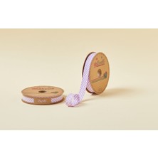 Yta Grup Biye Ekoseli Katlı E07 Lila 2 cm 25 Metre %65 Koton %35 Polyester