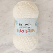 Yta Grup La Mia Baby Boom Ekru El Örgü Ipi - 19 - 34116