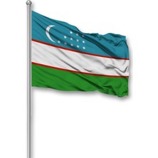 Mekanik Outlet Özbekistan Gönder Direk Bayrak 100X150