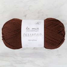 Pazarcan La Mia Diamond Koyu Kahverengi El Örgü Ipi - L158 - 33732