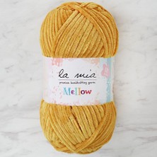 Pazarcan La Mia Mellow Koyu Sarı El Örgü Ipi - 916 - 34162