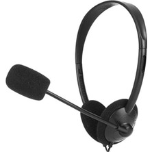 Pazarcan Snopy SN-T11 Onn.go 3.5mm Mikrofon Kontrollü Çağrı-Eğitim-Call Center Stereo Notebook-Pc Kulaklık