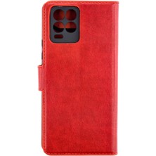 Pazarcan 8 Kılıf S Kapaklı Kılıf - Kırmızı