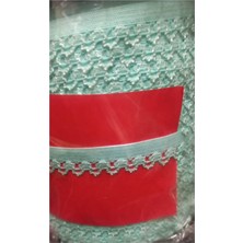 Pazarcan Çamaşır Lastiği Dantelli 1 cm 75 Metre 1 Top Su Yeşili