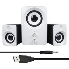 Pazarcan Magicvoice Ft-10 2+1 3x3 Watt Aux Multimedia Seti USB Speaker - Hoparlör