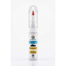 COLORGUARD Honda NH-578 Beyaz İğneli ve Fırçalı 2 si 1 Arada Özel Tasarım Şişe Rötuş Boyası